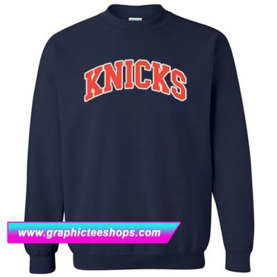 vintage 90s grey champion knicks basketball sweatshirt