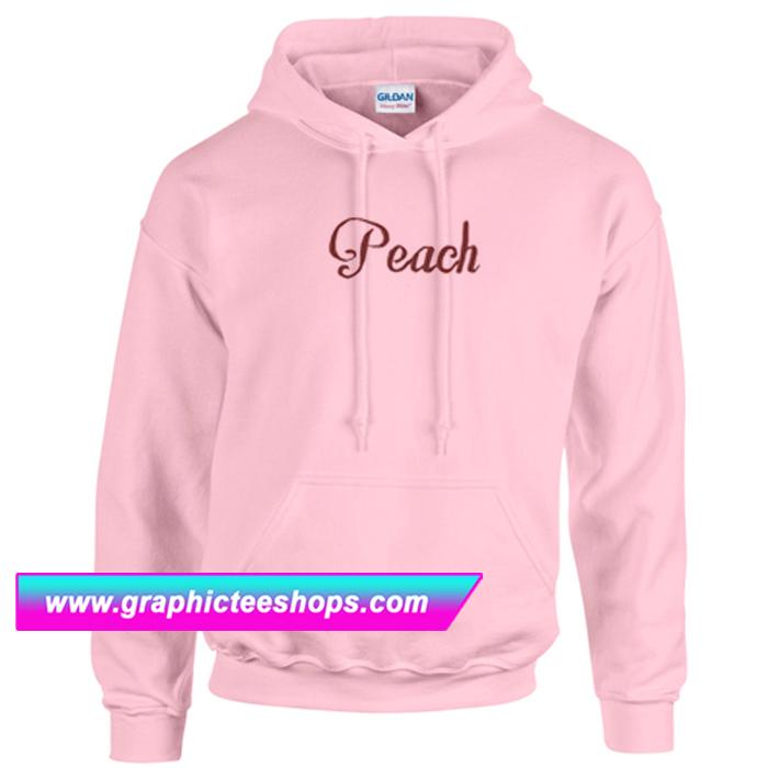 peach nike hoodie