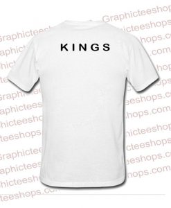 kings tshirt back
