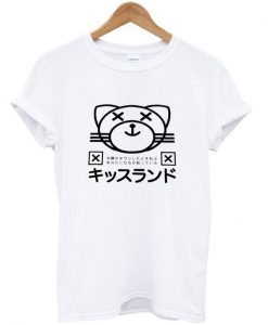 kiss land japanese t shirt