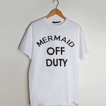 mermaid on duty shirt